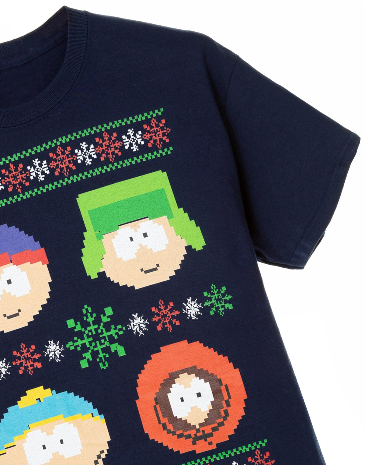 South Park Short Sleeved T-Shirt | Mens Navy | Official Merch
