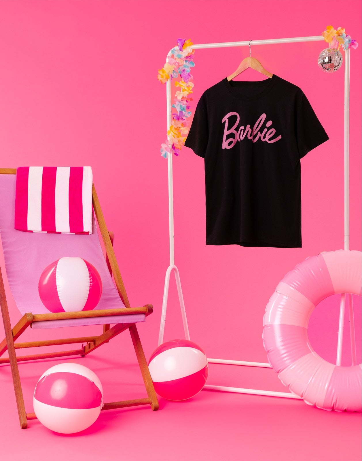 Barbie Short Sleeved T-Shirt | Womens Black | Official Merch