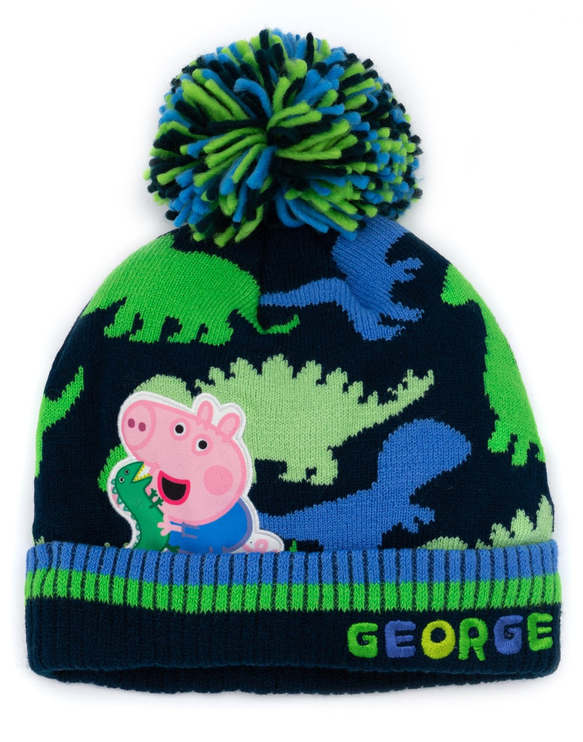 Peppa Pig Beanie and Gloves Set | Boys Blue | Official Merch