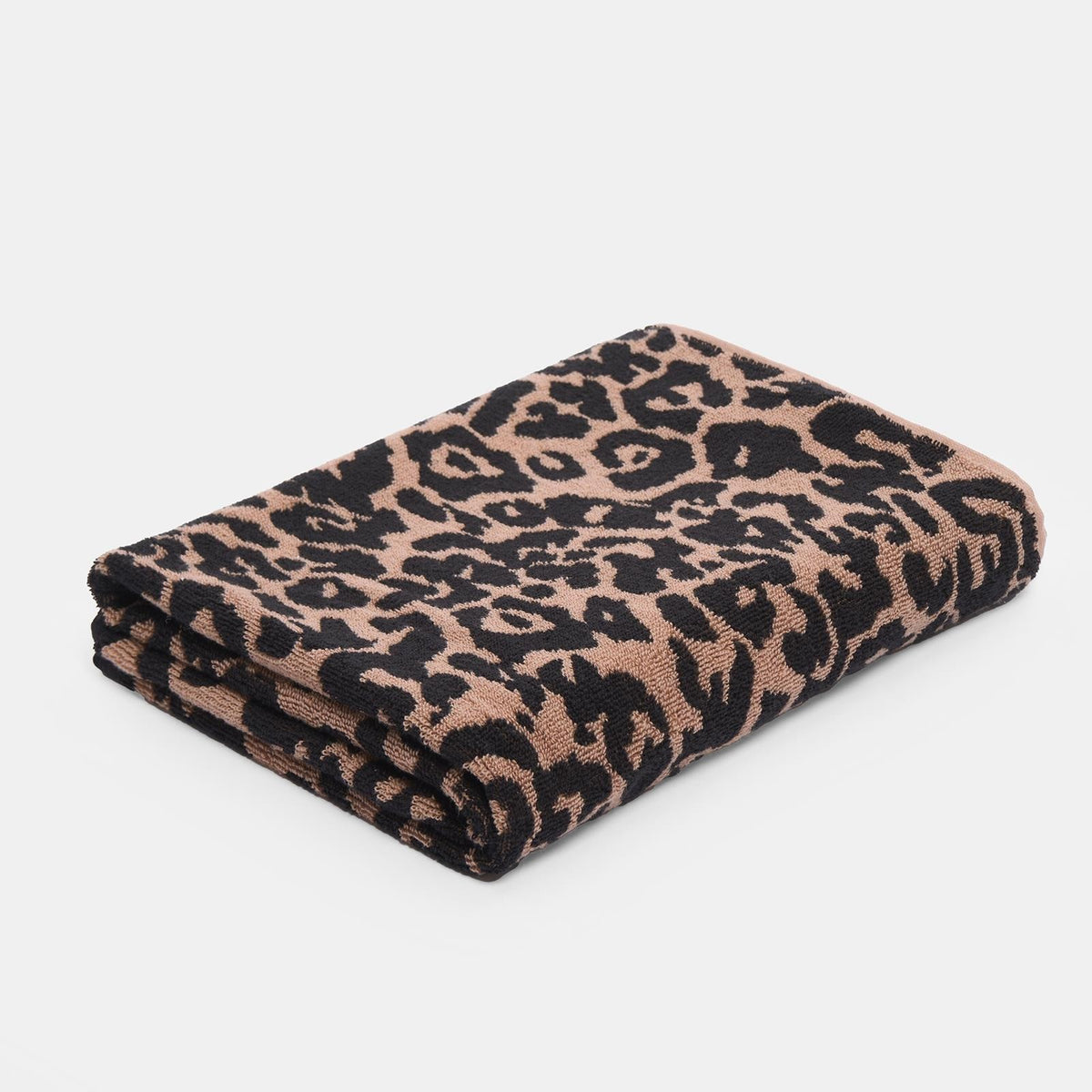 Leopard Hand Bath Towel Absorbent 100% Cotton Luxury Hotel Quality Bathroom Set