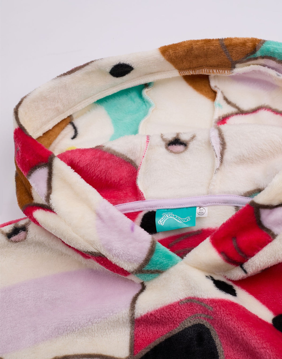 Squishmallows Blanket Hoodie | Girls Multicoloured | Official Merch