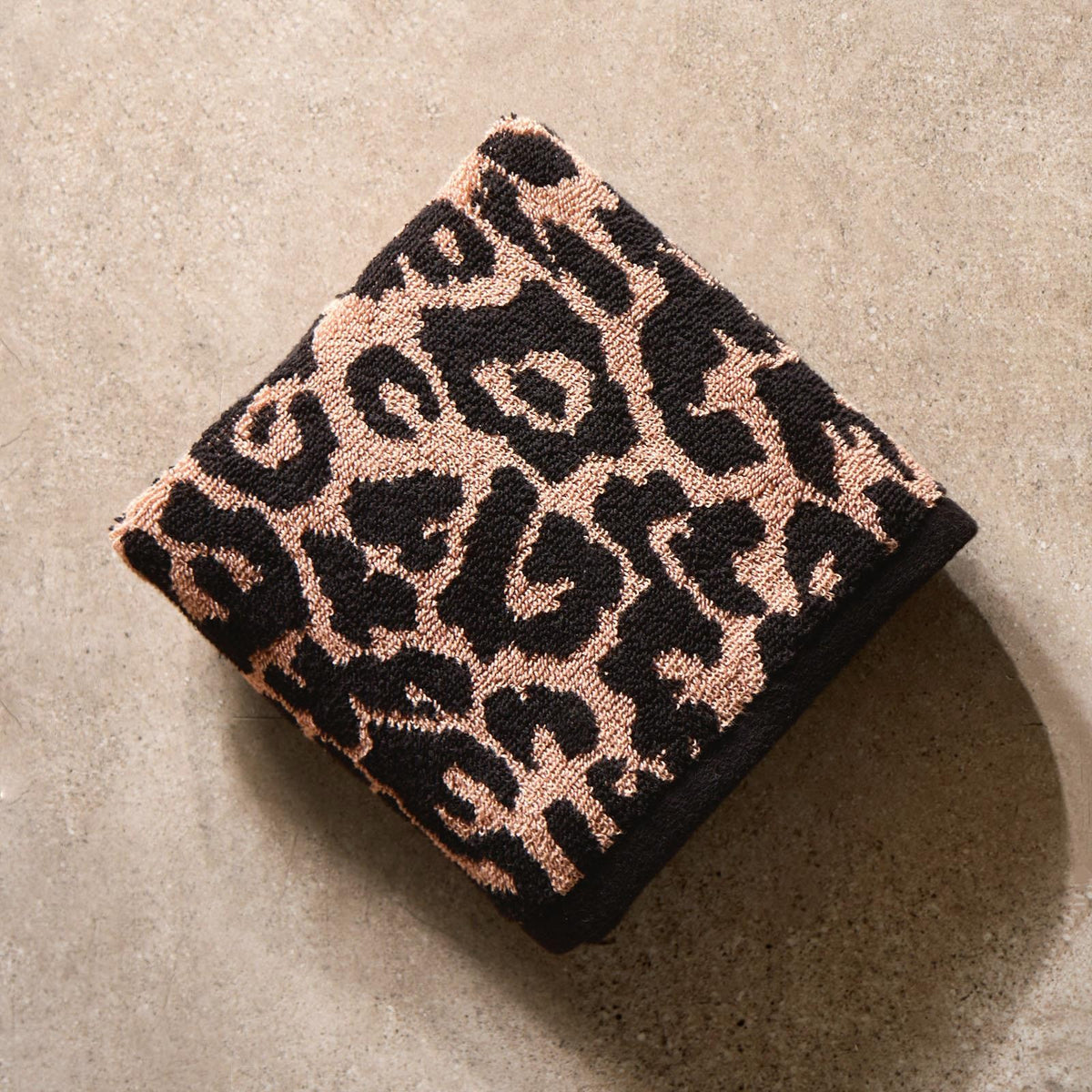 Leopard Hand Bath Towel Absorbent 100% Cotton Luxury Hotel Quality Bathroom Set
