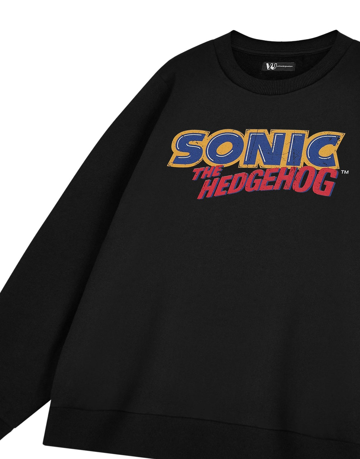 Sonic the Hedgehog Sweatshirt | Mens Black | Official Merch
