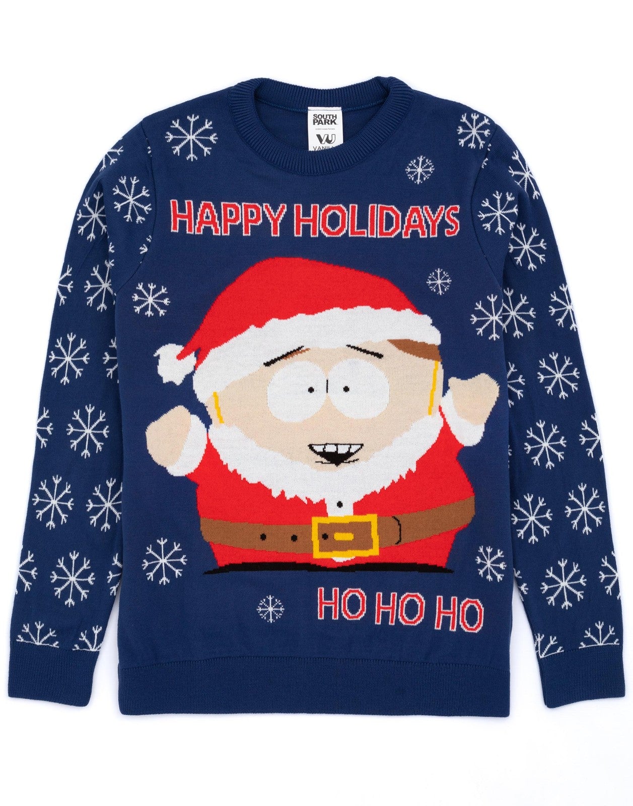 South Park Christmas Jumper | Mens Blue | Official Merch