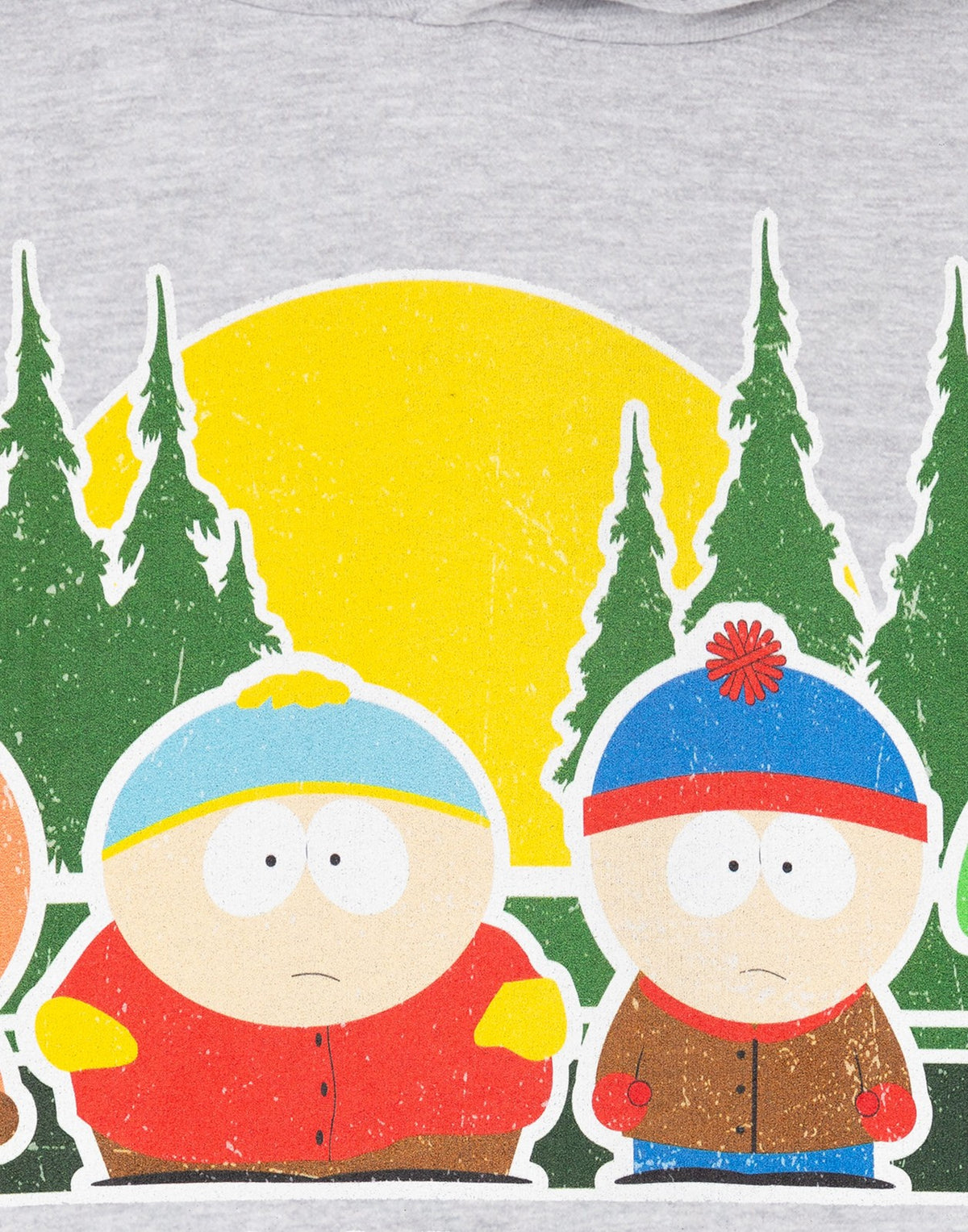 South Park Hoodie | Mens Grey Marl | Official Merch