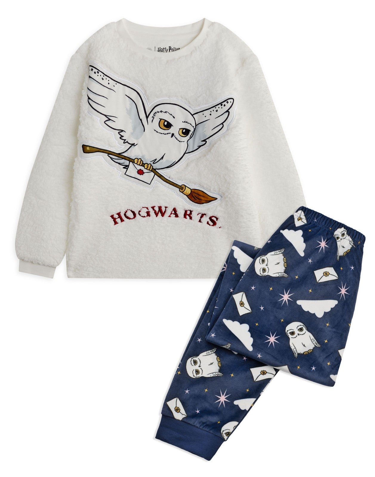 Harry Potter Long Sleeve Long Leg Pyjama Set | Girls Multicoloured | Official Me