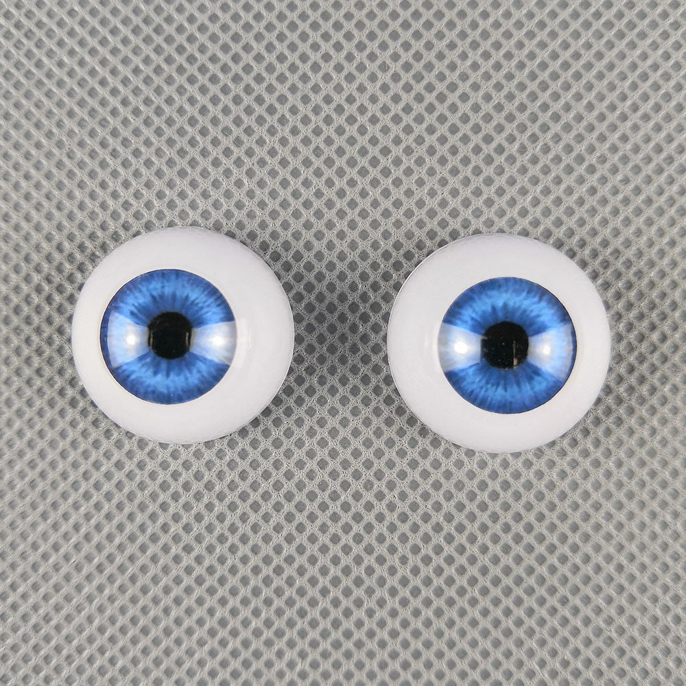 10 Pairs Half Round Acrylic Eyes Eyeballs for Reborn Baby Dolls Kit DIY Repair