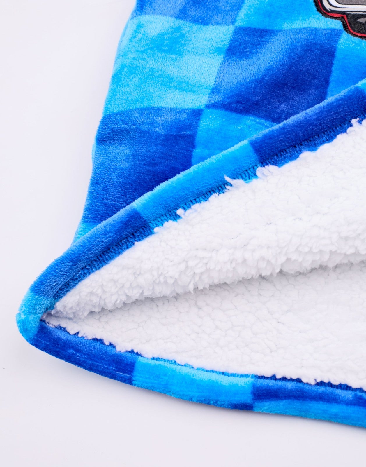 Hot Wheels Blanket Hoodie | Boys Blue | Official Merch