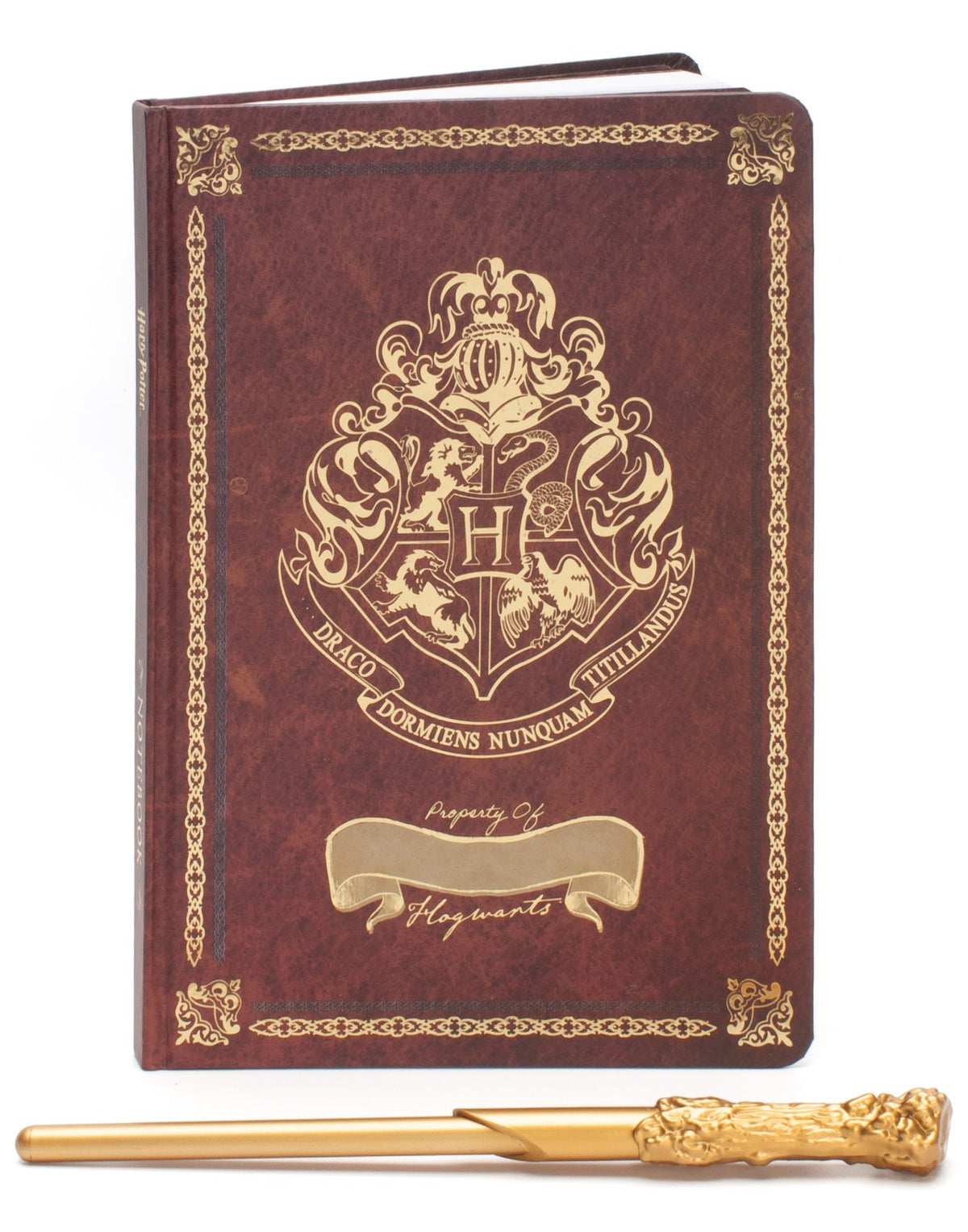 Harry Potter Composition Notebook and Pen | Womens Red | Official Merch