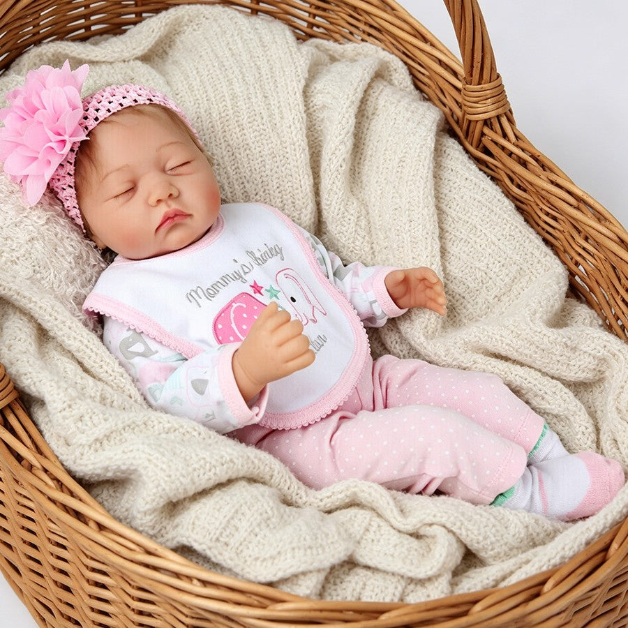 22" Realistic Reborn Dolls Lifelike Newborn Girl/Boy/Twins Handmade Baby Doll UK