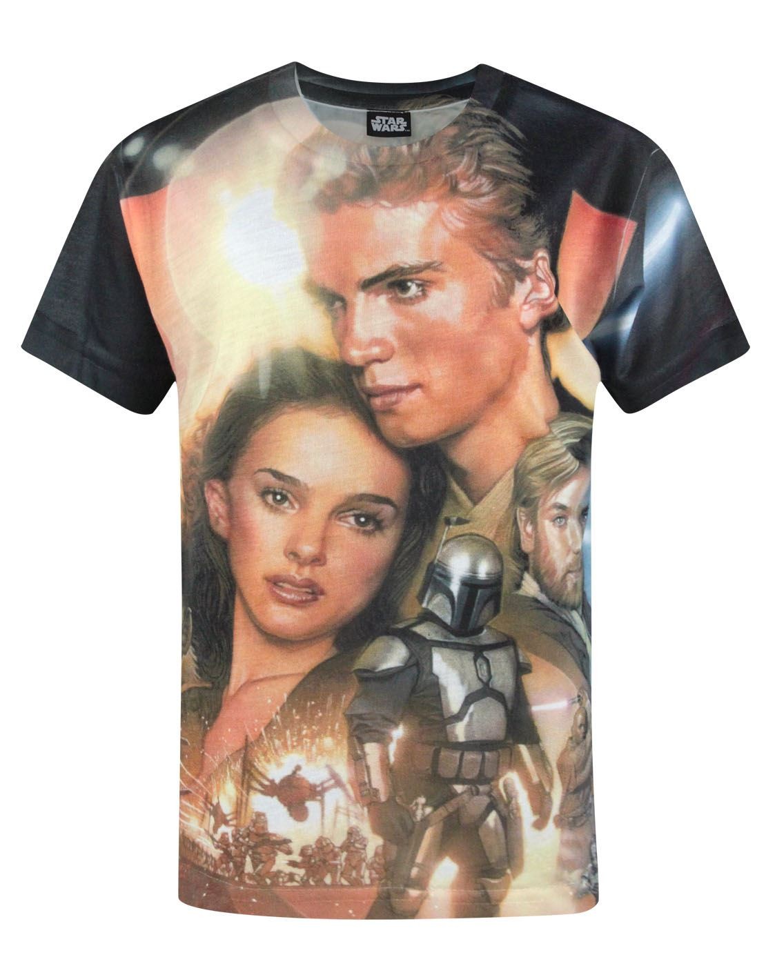 Star Wars Short Sleeved T-Shirt | Boys White | Official Merch