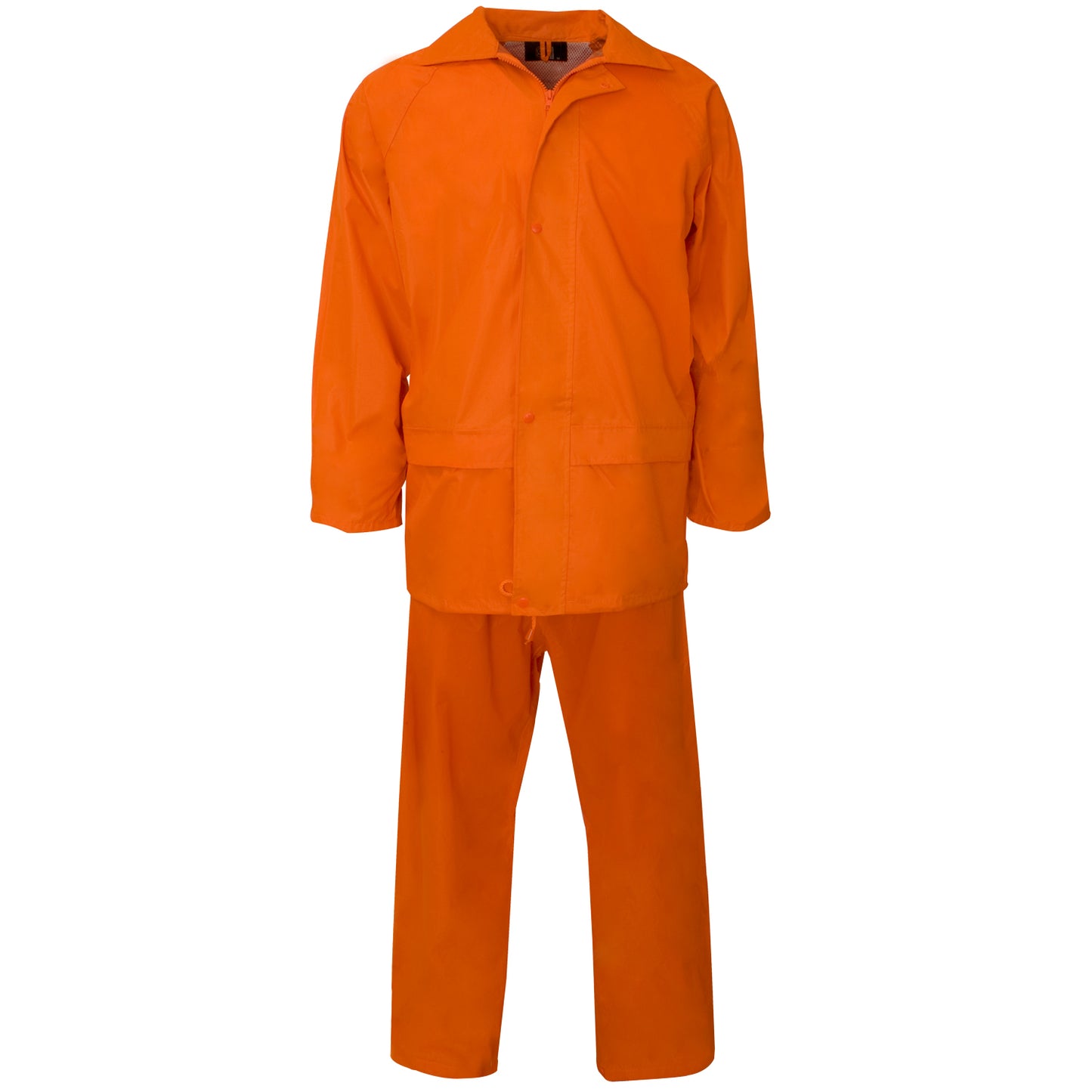 UNISEX RAIN SUIT MENS WOMEN WATERPROOF WORK WEAR PVC COAT TROUSER JACKET OVERALL