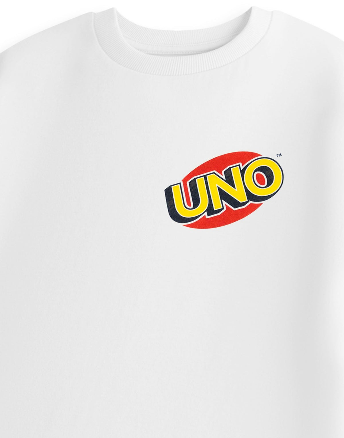 UNO Short Sleeved T-Shirt | Unisex White | Official Merch