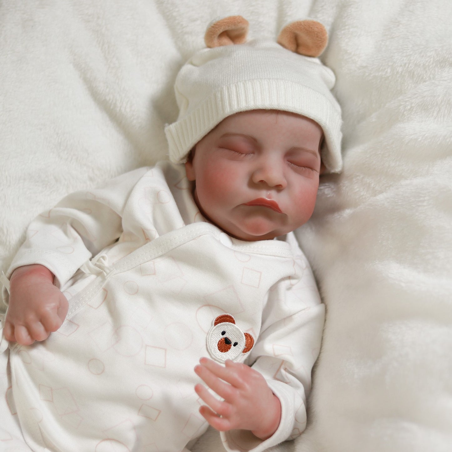 18" Realistic Reborn Baby Dolls Real Handmade Newborn Girl Boy Lifelike Doll Toy
