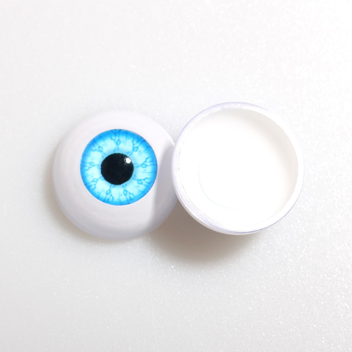 2 Pairs Reborn Baby Doll Eyes Half Round Acrylic Eyeballs Accessories DIY Supply