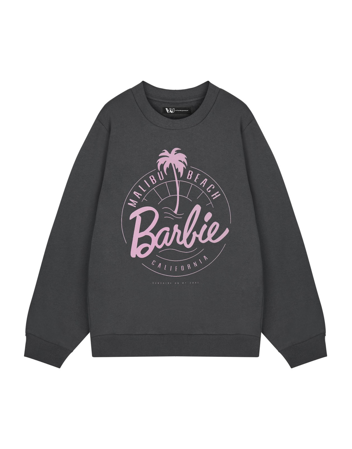 Barbie Sweatshirt | Womens Charcoal | Official Merch