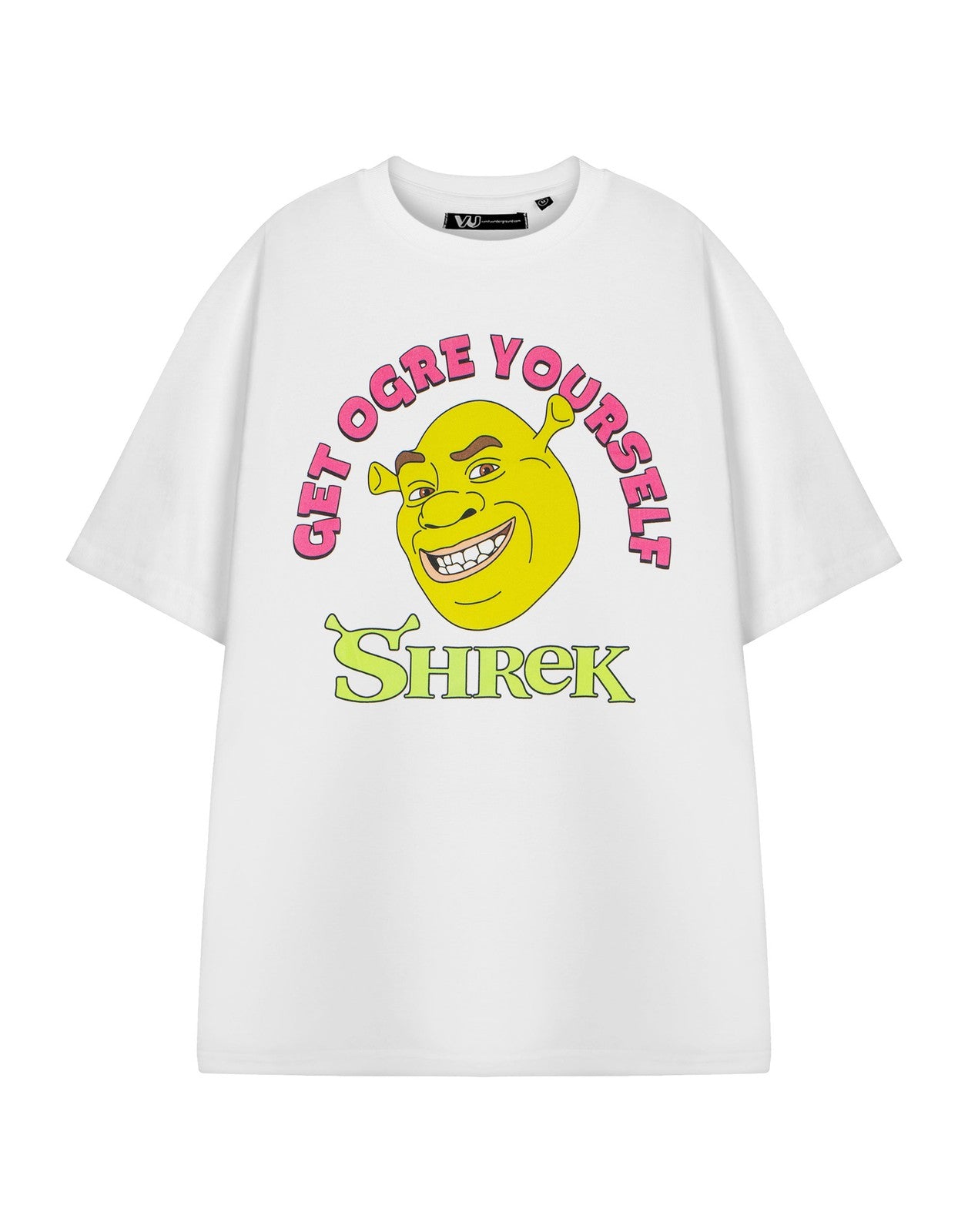 Shrek Short Sleeved T-Shirt | Unisex White | Official Merch