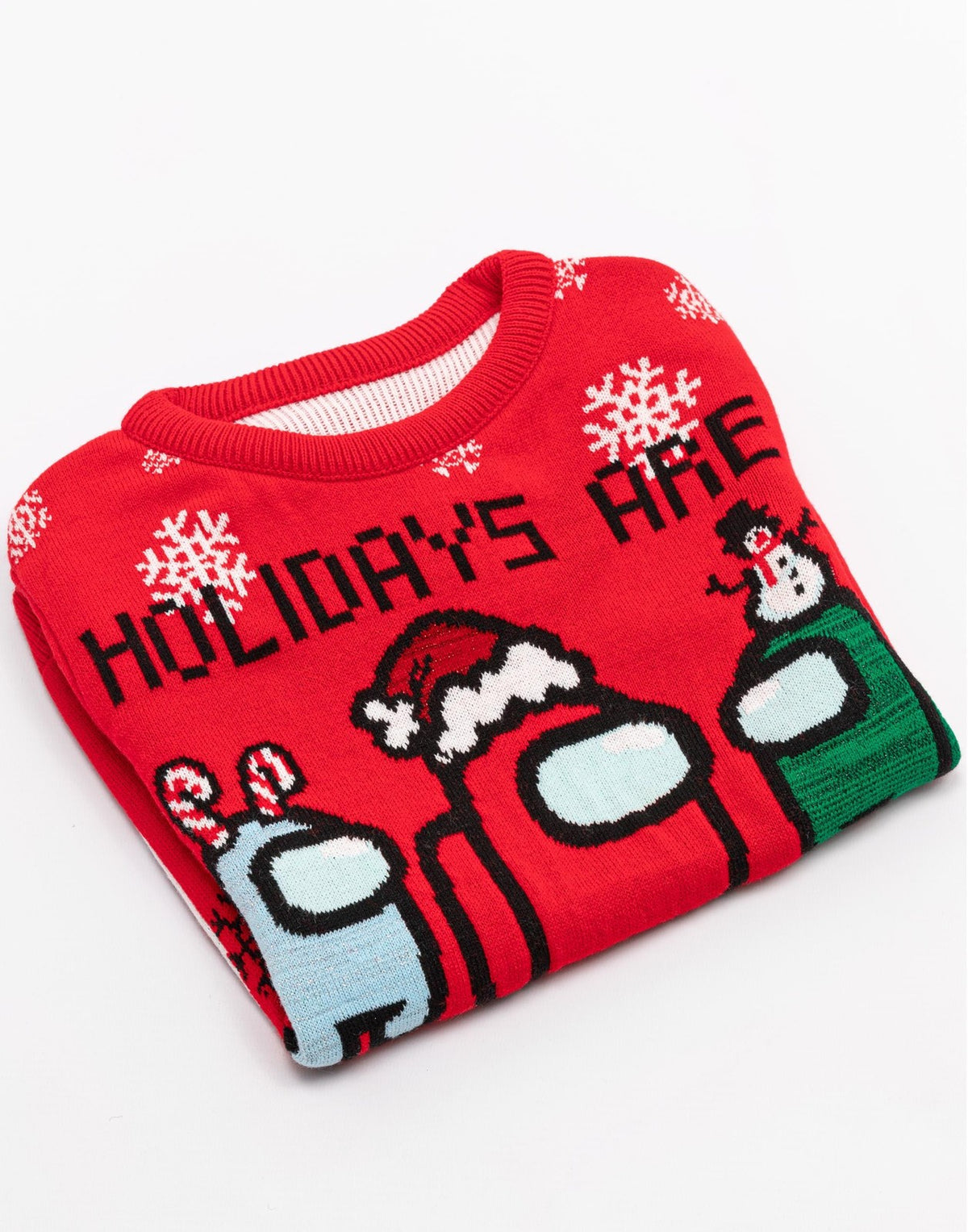 Among Us Christmas Jumper | Boys Red | Official Merch