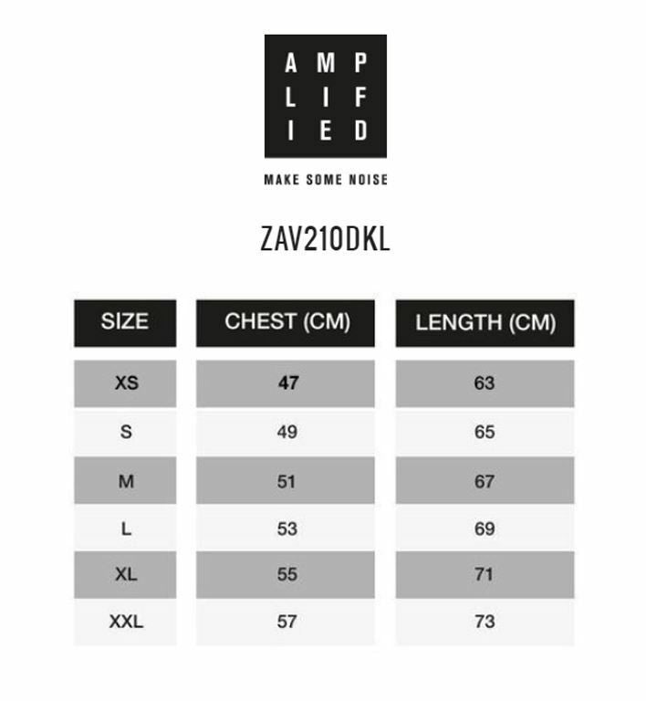 Amplified Clothing Short Sleeved T-Shirt | Mens Grey | Official Merch