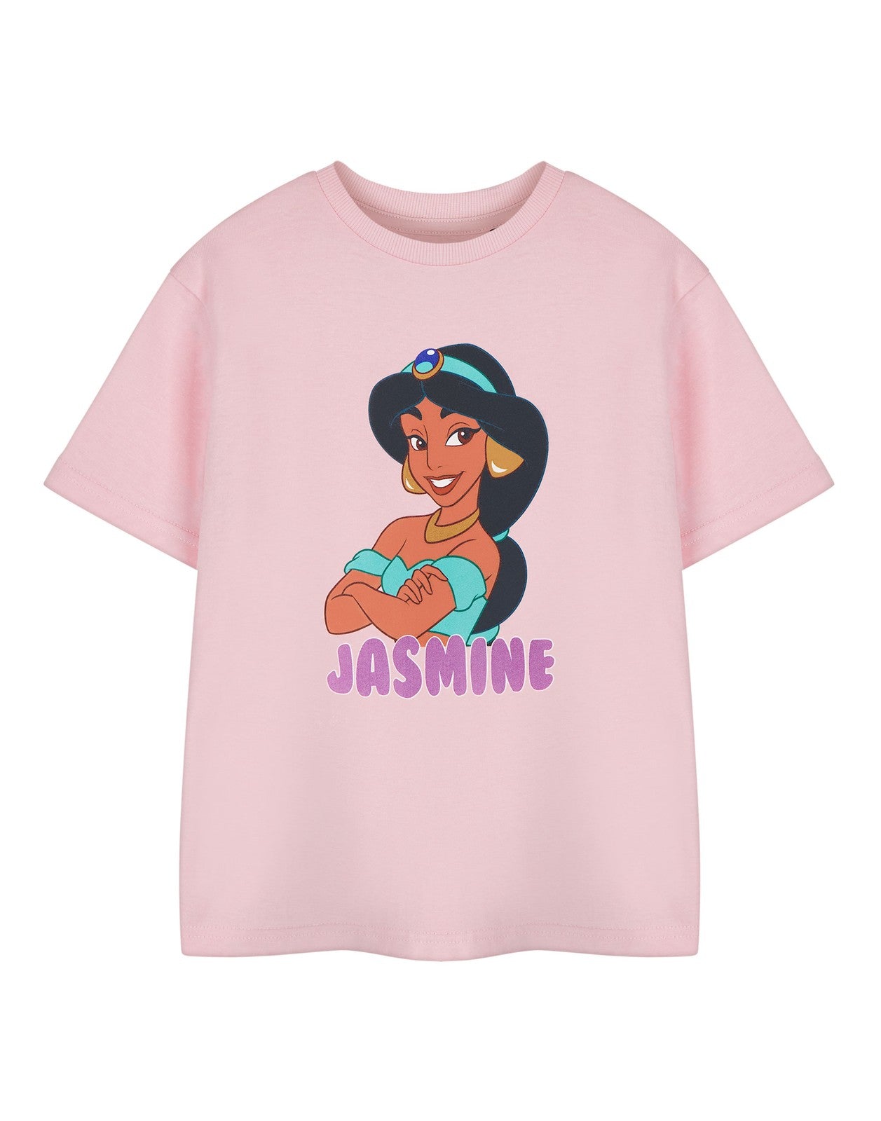 Disney Short Sleeved T-Shirt | Girls Pink | Official Merch