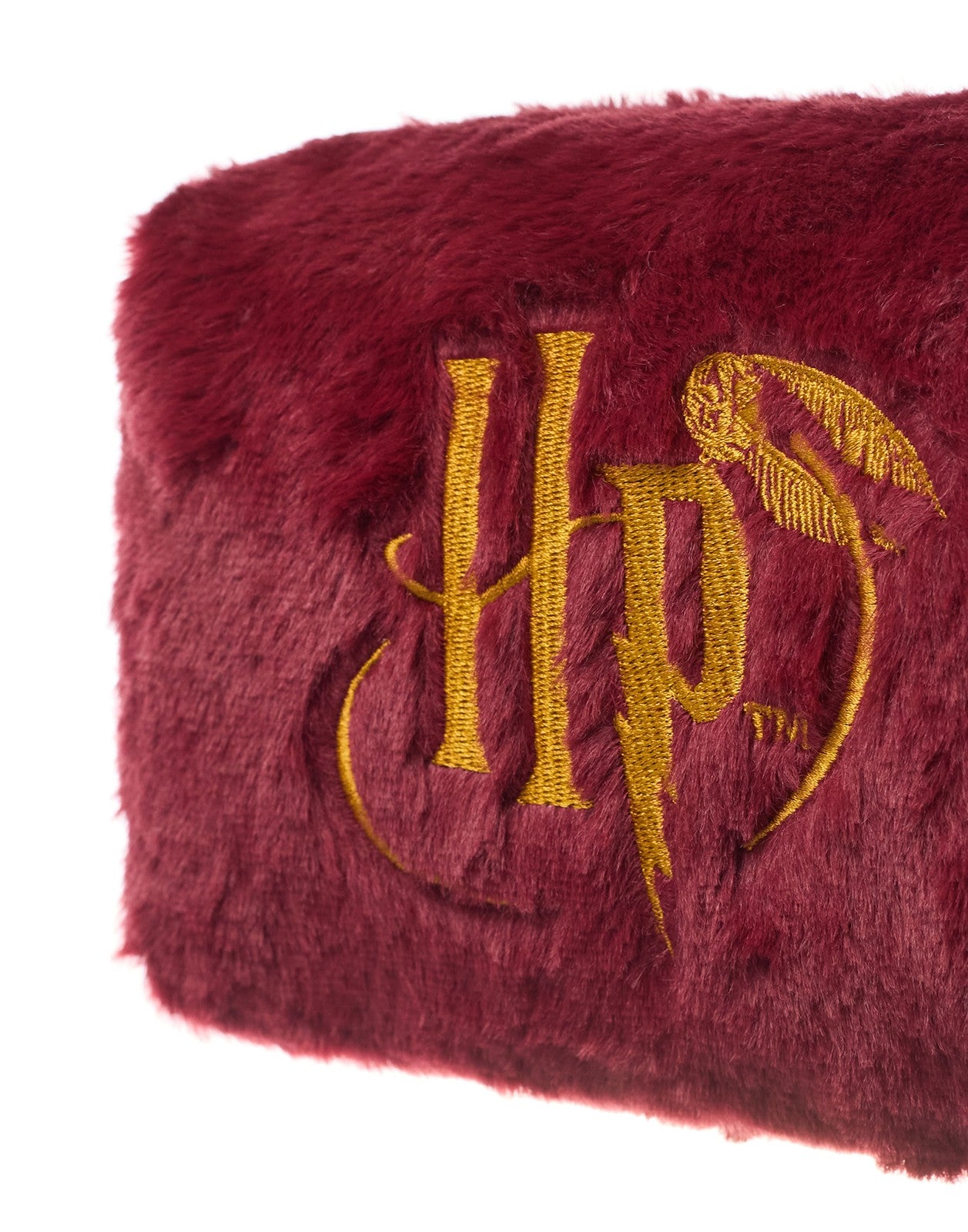 Harry Potter Makeup Bag and Mirror | Womens Burgundy | Official Merch