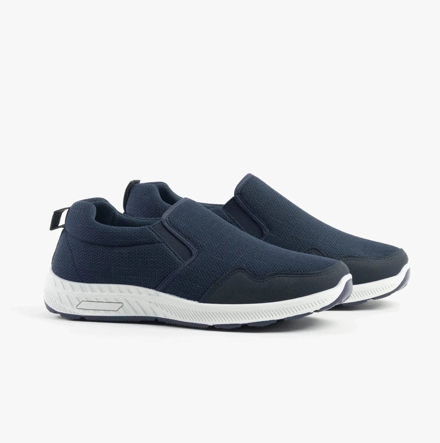 Mens Casual Slip On Trainers Dr Keller CRAIG Wide Fit Memory Foam Comfort Shoes