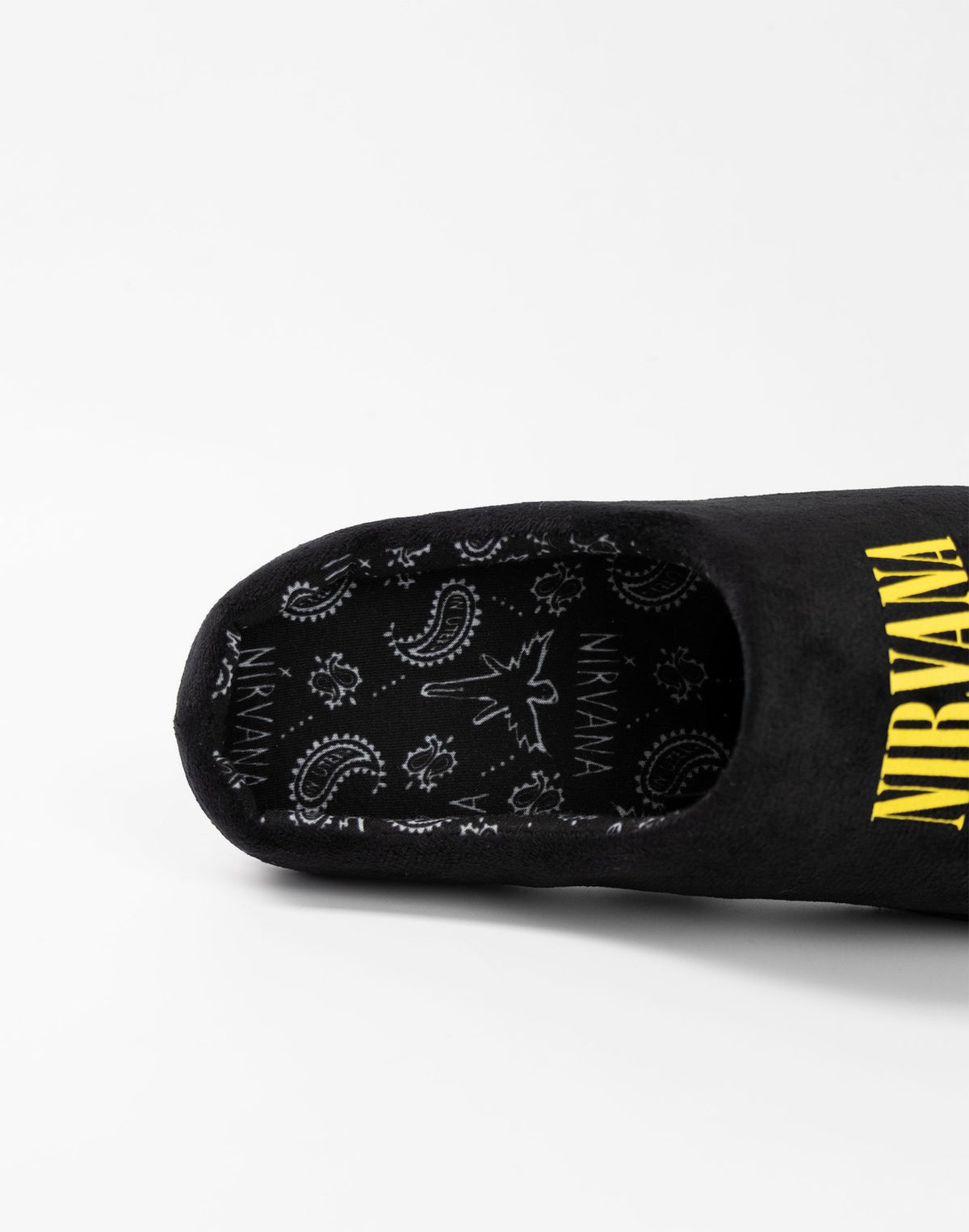 Nirvana Mule Slippers | Unisex Black | Official Merch