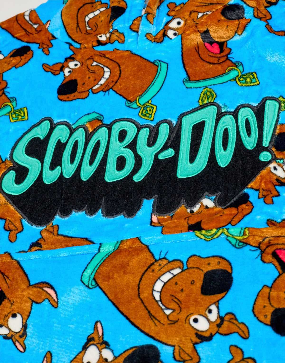 Scooby Doo Blanket Hoodie | Mens Blue | Official Merch