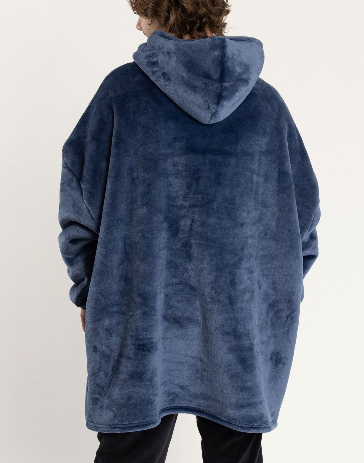 Rick And Morty Blanket Hoodie | Mens Black | Official Merch