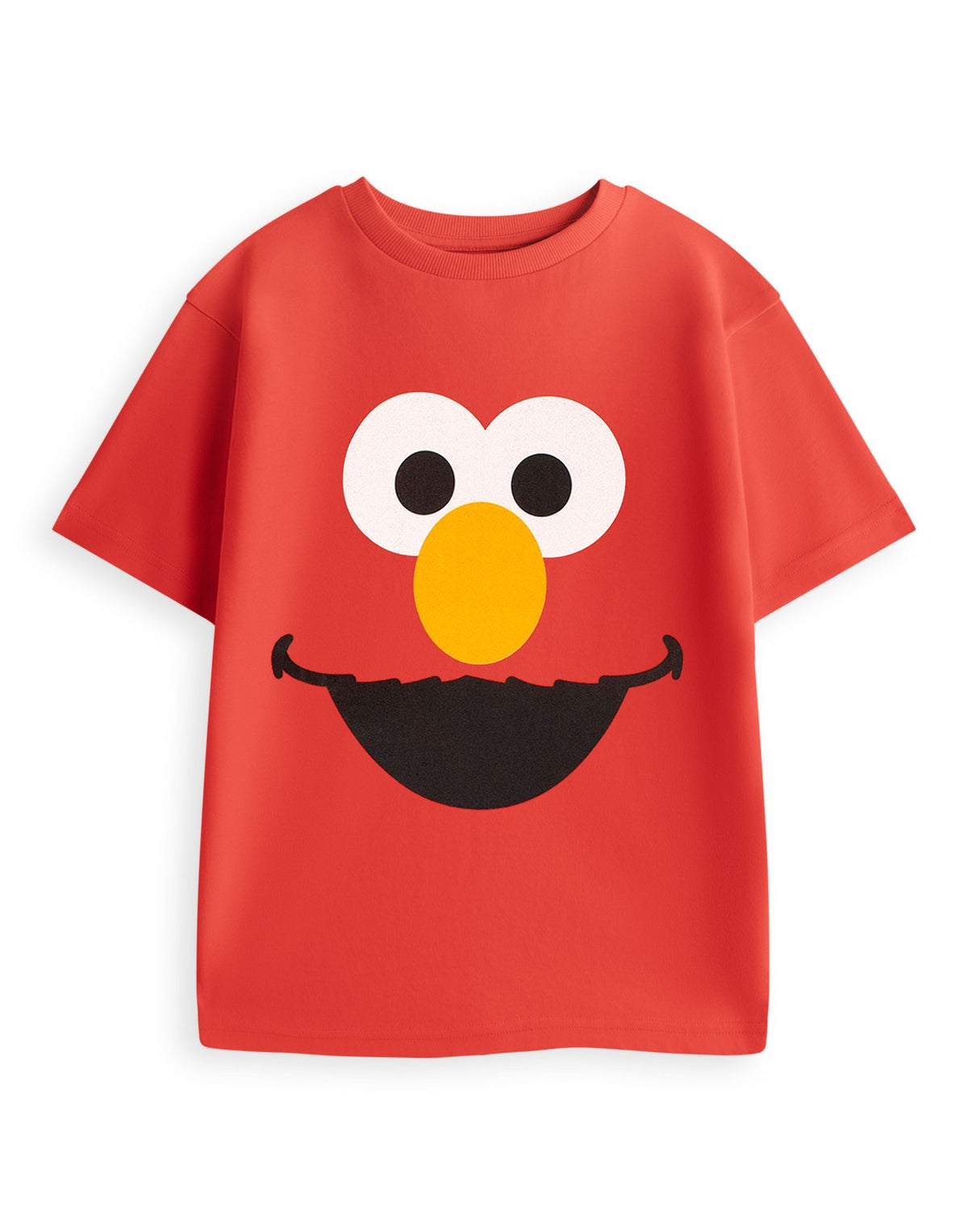 Sesame Street Short Sleeved T-Shirt | Unisex Kids Red | Official Merch