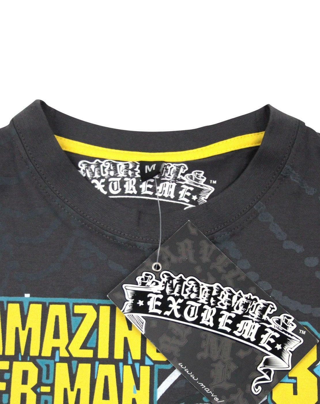 Marvel Short Sleeved T-Shirt | Mens Charcoal | Official Merch
