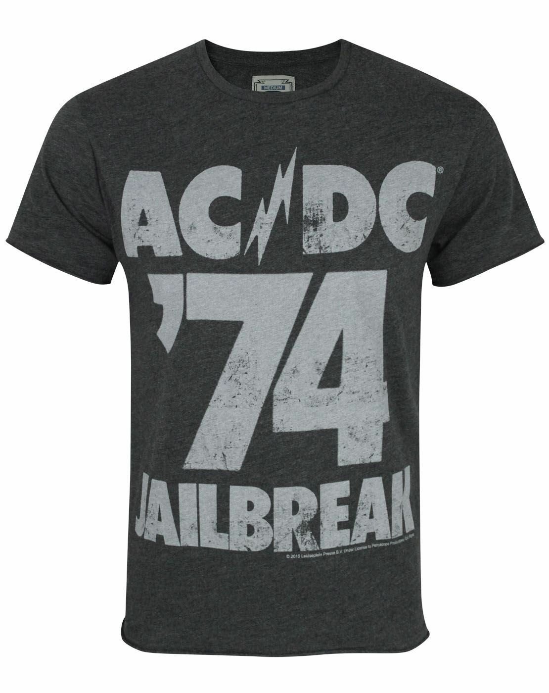 Amplified Clothing Short Sleeved T-Shirt | Mens Charcoal | Official Merch
