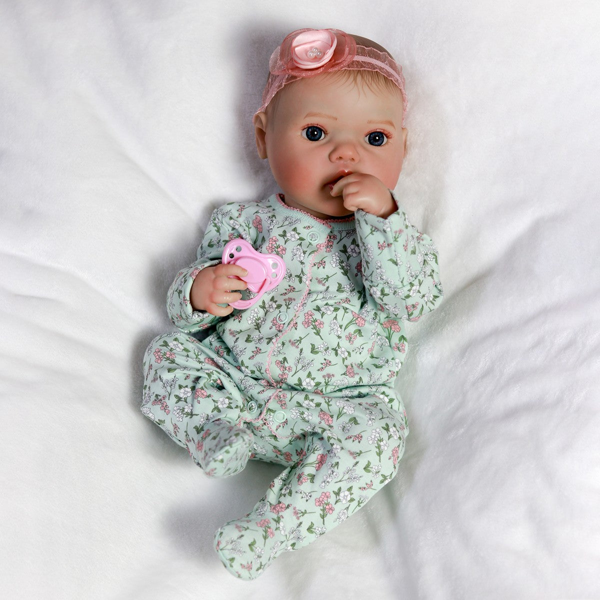 Realistic Reborn Dolls Baby Girl Full Body Vinyl Silicone Lifelike Newborn Gift