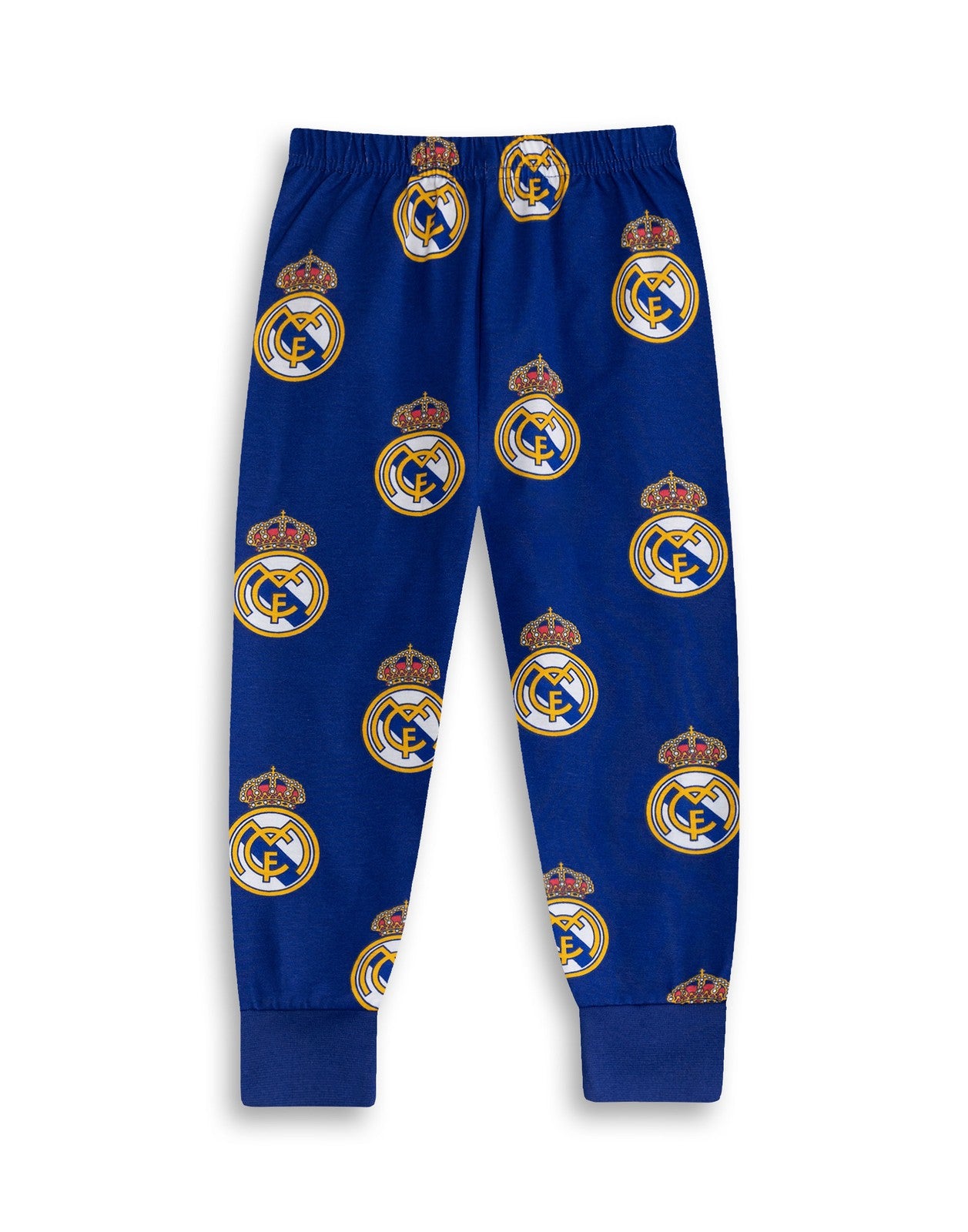 Real Madrid Short Sleeve Long Leg Pyjama Set | Boys Multicoloured | Official Mer