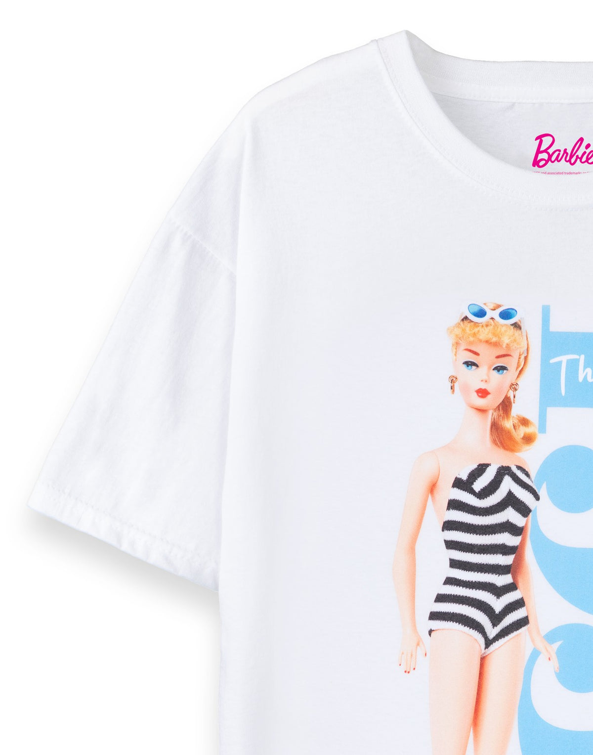 Barbie Short Sleeved T-Shirt | Womens White | Official Merch