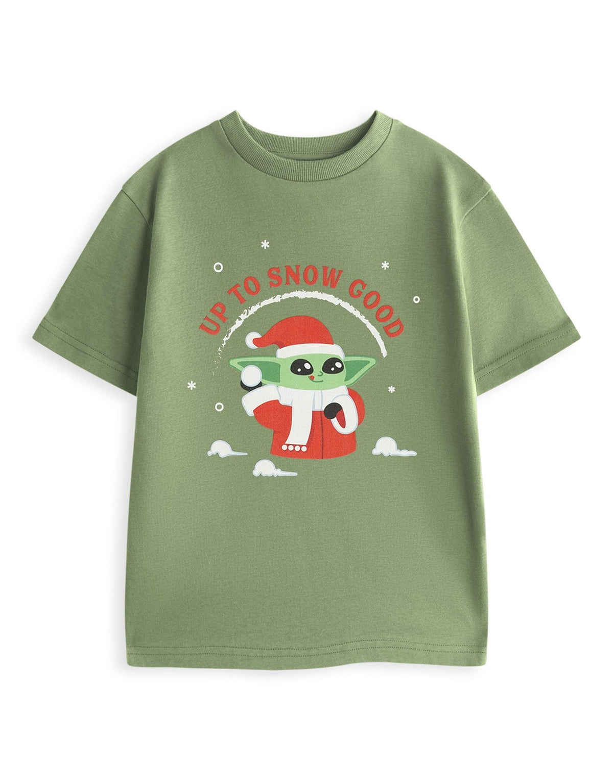 Star Wars Short Sleeved T-Shirt | Unisex Kids Khaki | Official Merch