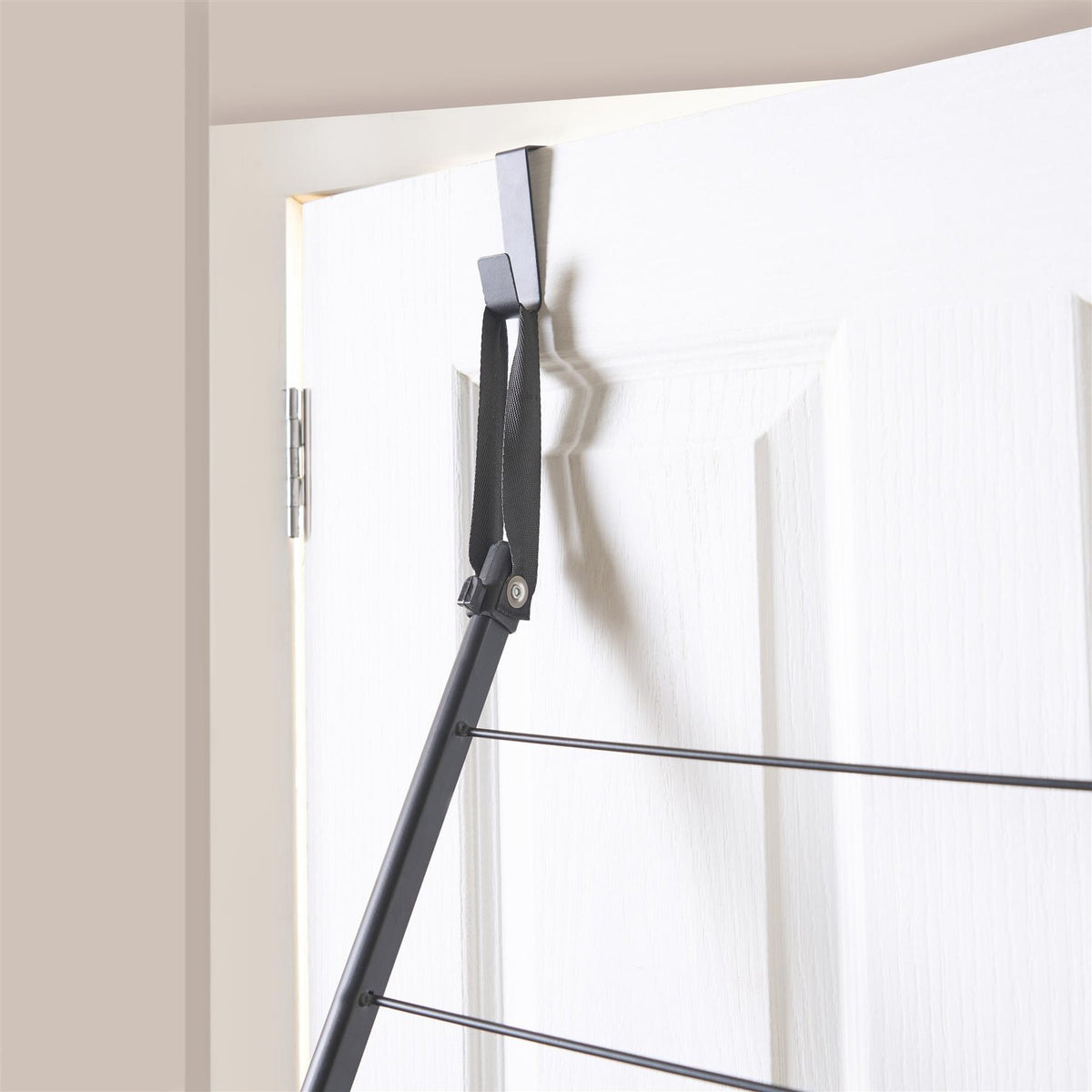 Over Door Clothes Airer Utility Caravan Towel Clothes Drying Rack Hanger Compact