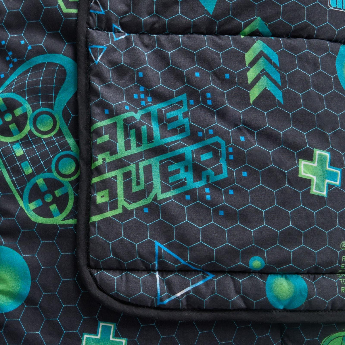 Coverless 10.5 Tog Gaming Duvet Pillowcase Kids Quilt Soft Bedding Set Single