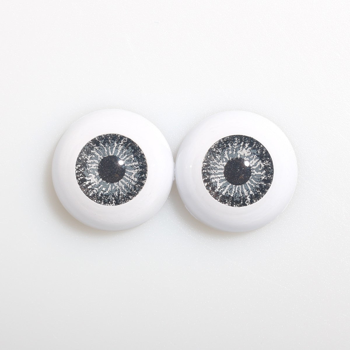 2 Pairs Reborn Baby Doll Eyes Half Round Acrylic Eyeballs Accessories DIY Supply