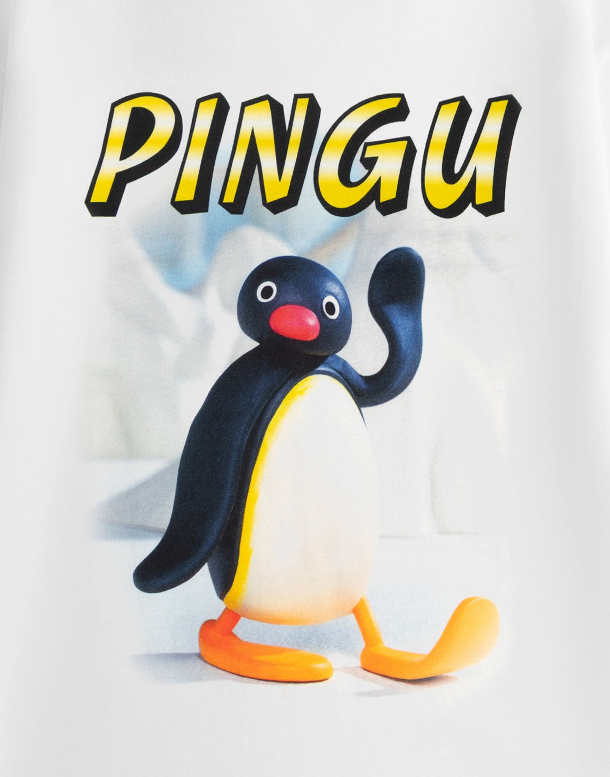 Pingu Short Sleeved T-Shirt | Unisex White | Official Merch