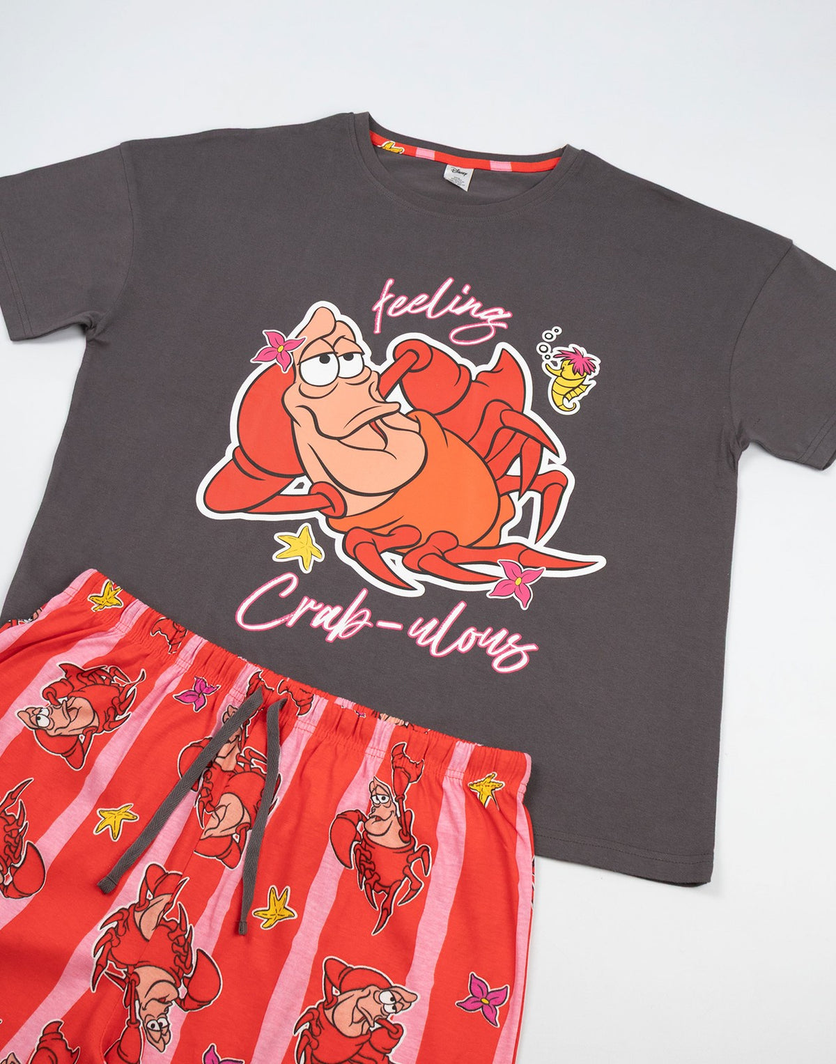 Disney Short Sleeve Long Leg Pyjama Set | Womens Multicoloured | Official Merch