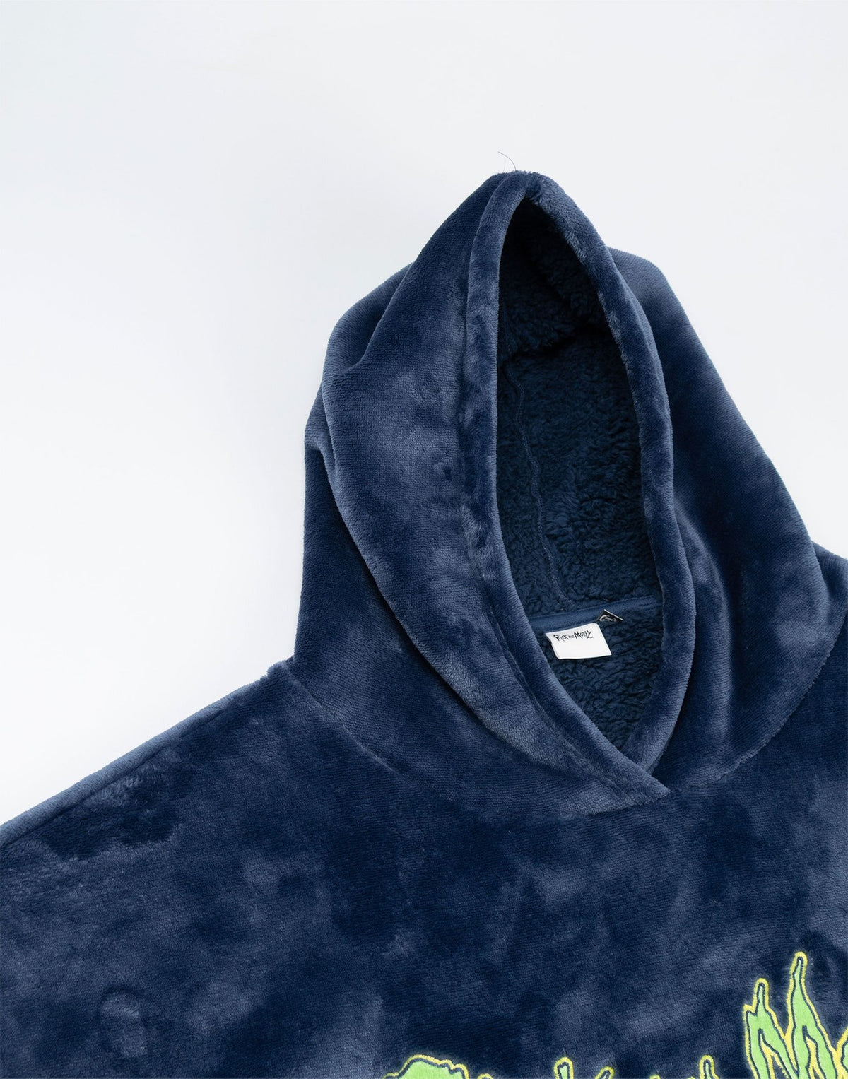 Rick And Morty Blanket Hoodie | Mens Black | Official Merch