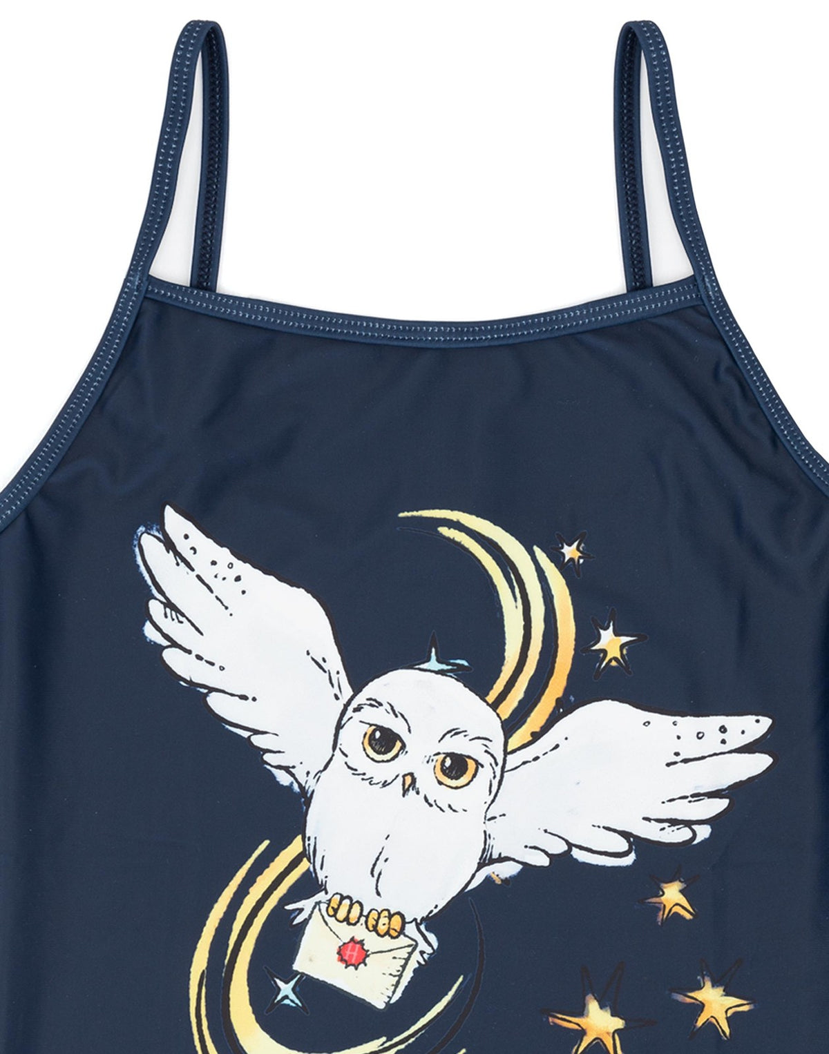 Harry Potter 1 Piece Swimming Costume | Girls Navy | Official Merch