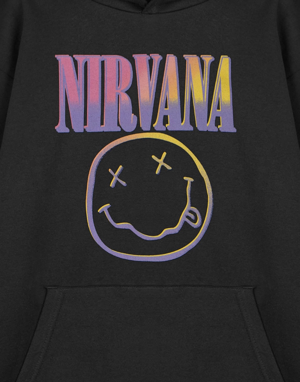 Nirvana Hoodie | Unisex Black | Official Merch