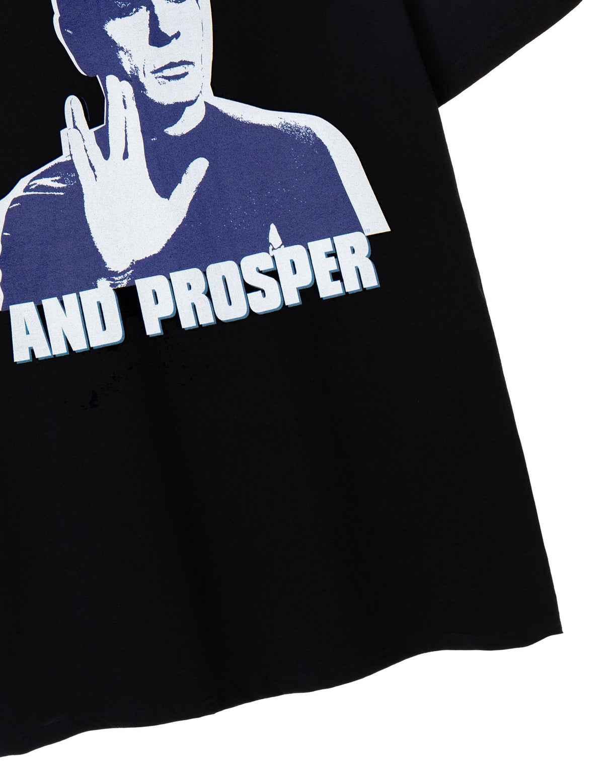Star Trek Short Sleeved T-Shirt | Mens Black | Official Merch