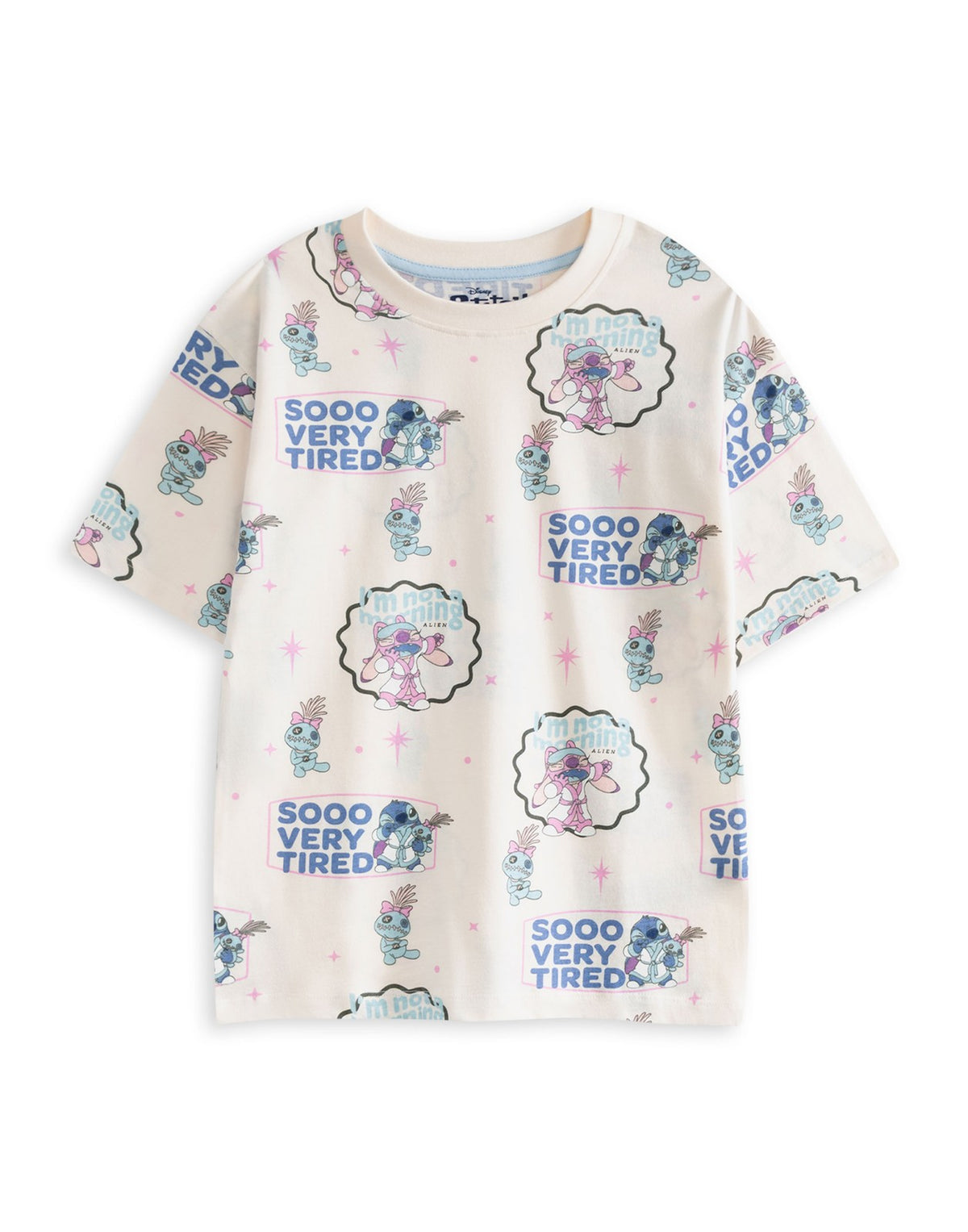Disney Multi-Pack of 2 Short Sleeve Short Leg Pyjama Set | Girls Multicoloured |