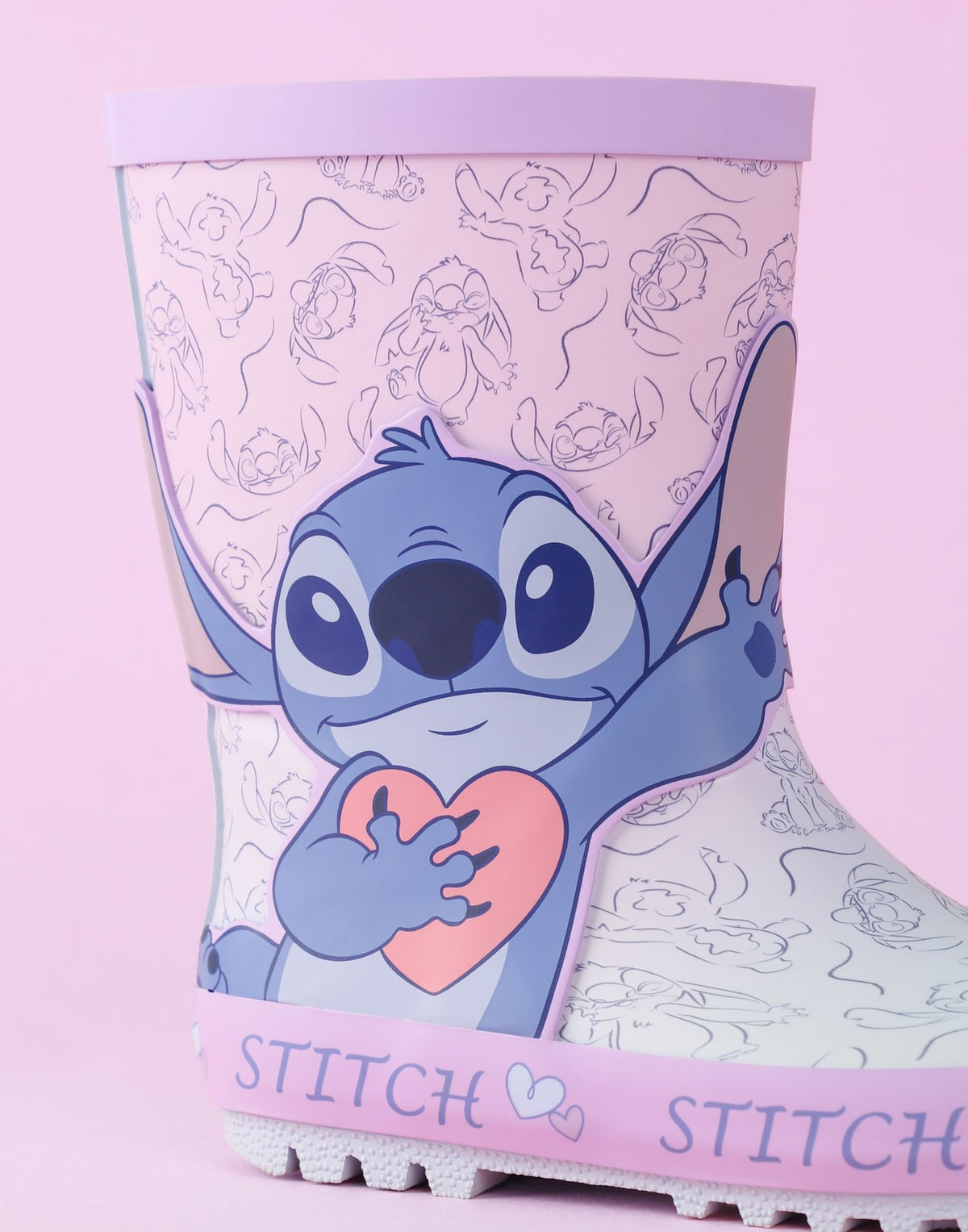 Disney Wellington Boots without Handles | Girls Pink | Official Merch