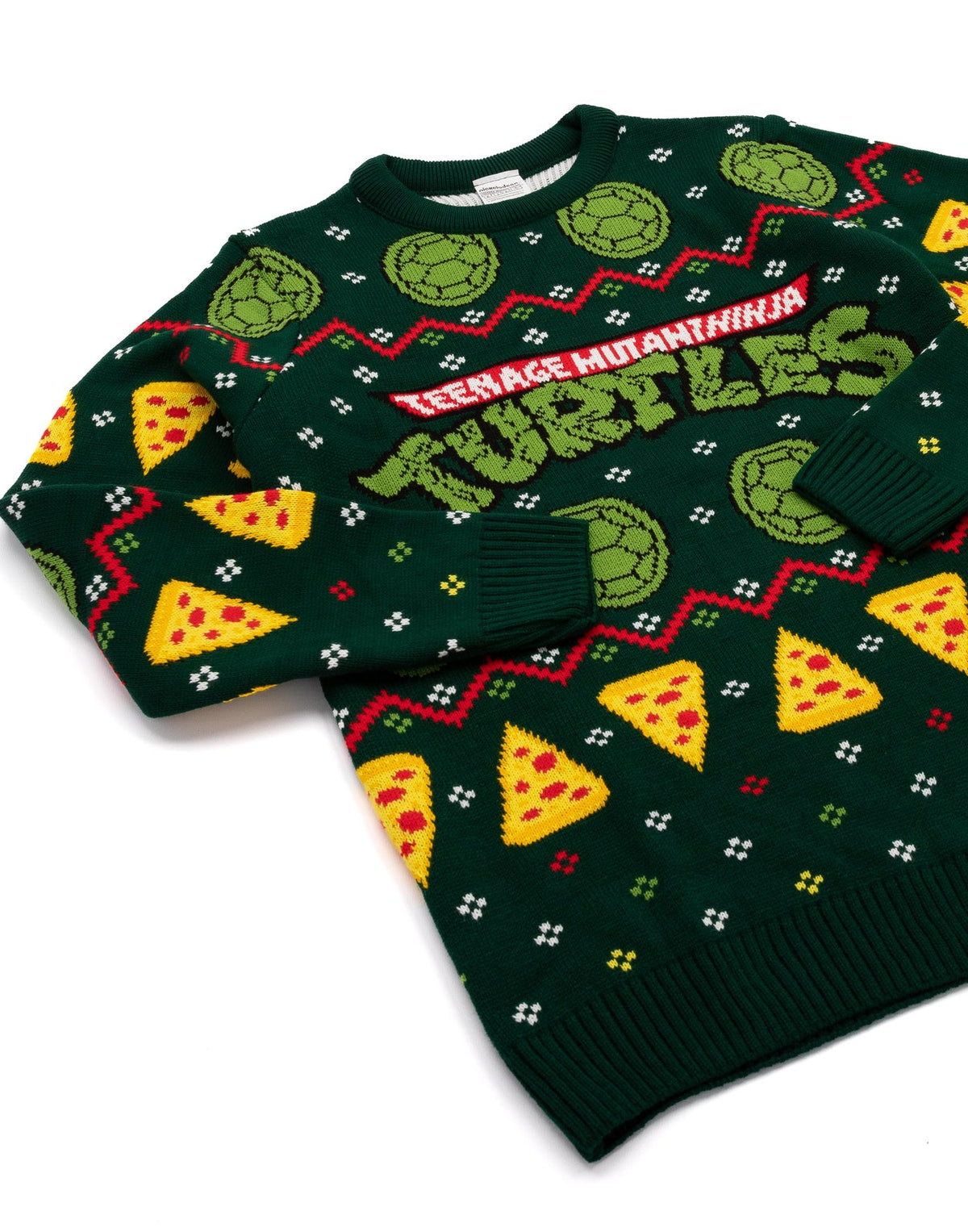 Teenage Mutant Ninja Turtles Christmas Jumper | Mens Green | Official Merch