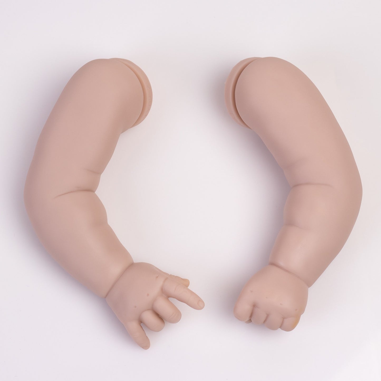 24" Realistic Unpainted Reborn Baby Doll Kit Vinyl Silicone Parts DIY Doll Kits