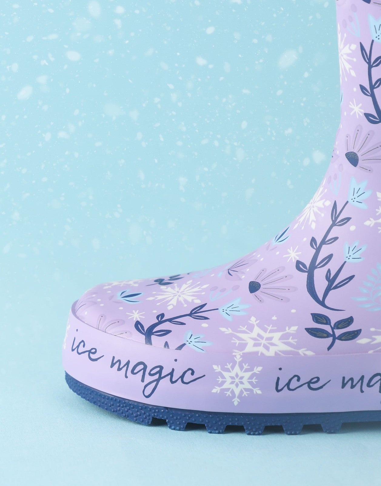 Disney Wellington Boots without Handles | Girls Purple | Official Merch